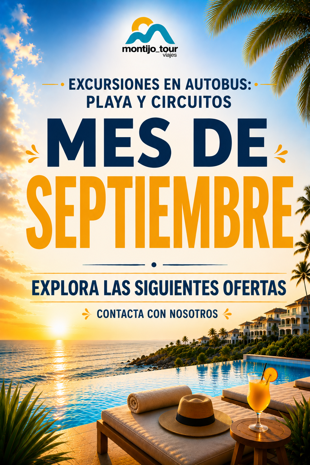 septiembre, matalascañas, flamero, del 1 al 7 de septiembre, autobus, hotel, playa, pension completa,