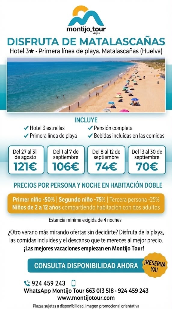 Flamero, matalascañas, varios en septiembre