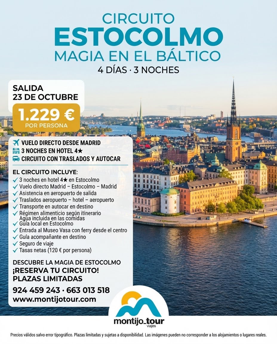 Estocolmo, Octubre,