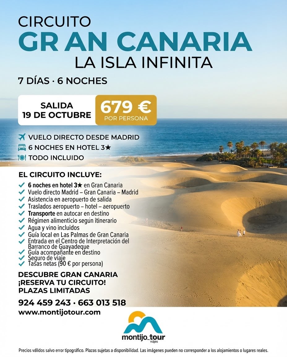 Gran Canaria, Octubre