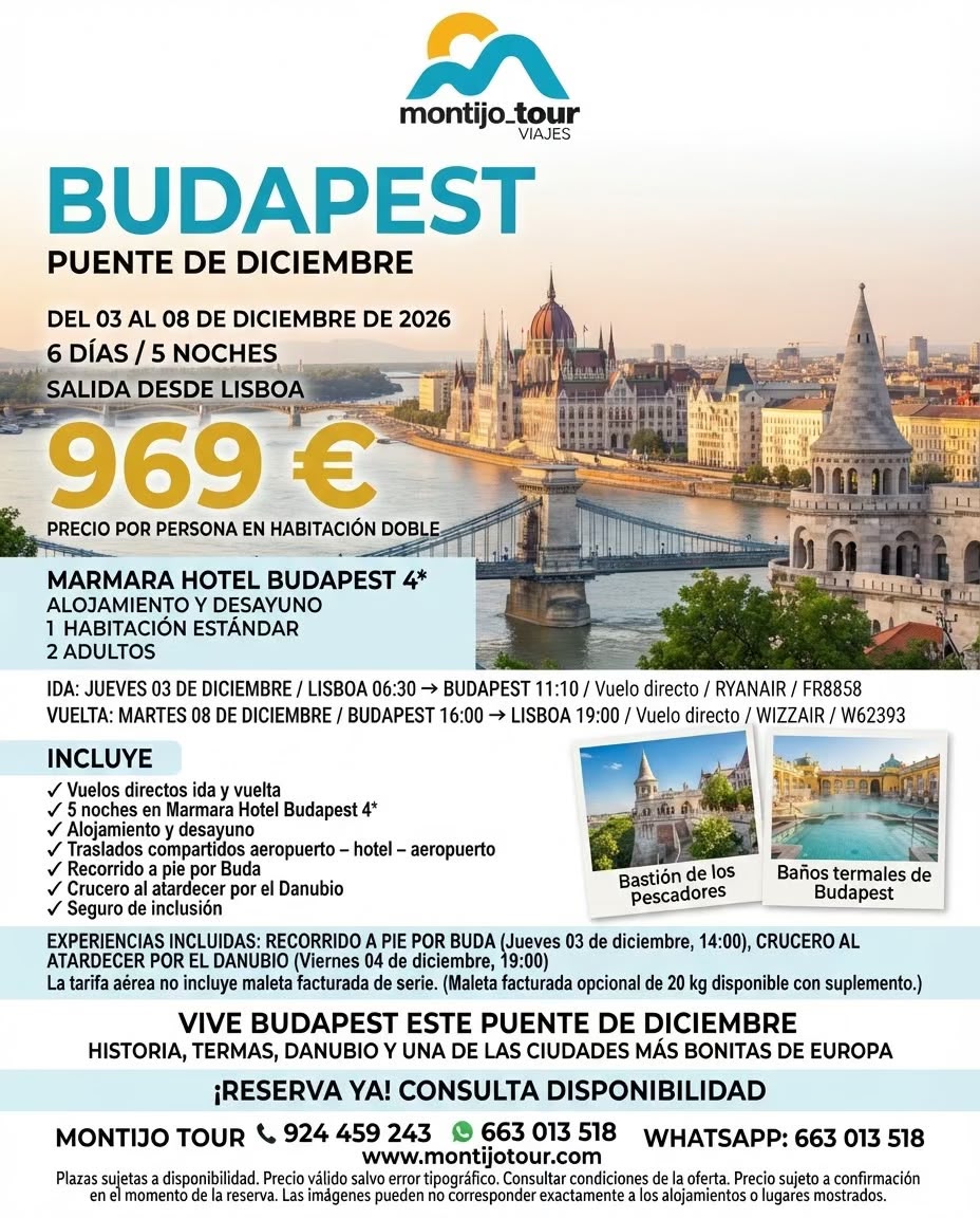 Budapest, Puente Diciembre, Europa