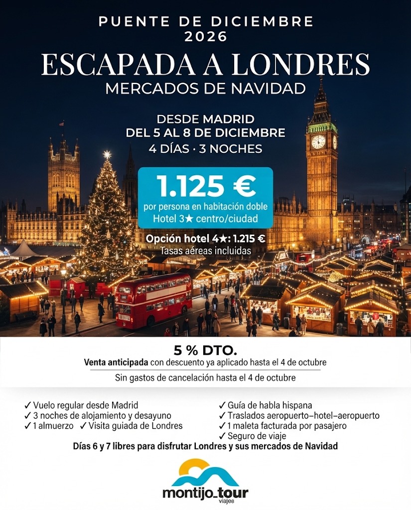 Londres, Puente Diciembre, Europa