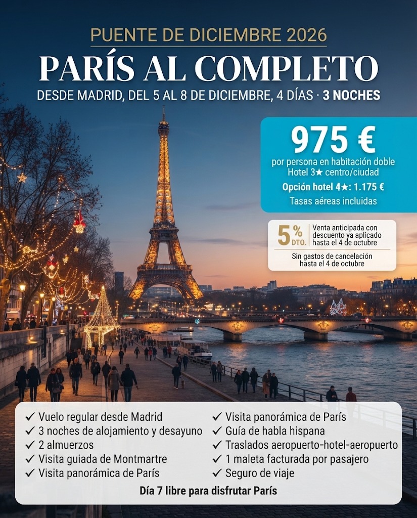 París, Puente Diciembre, Europa