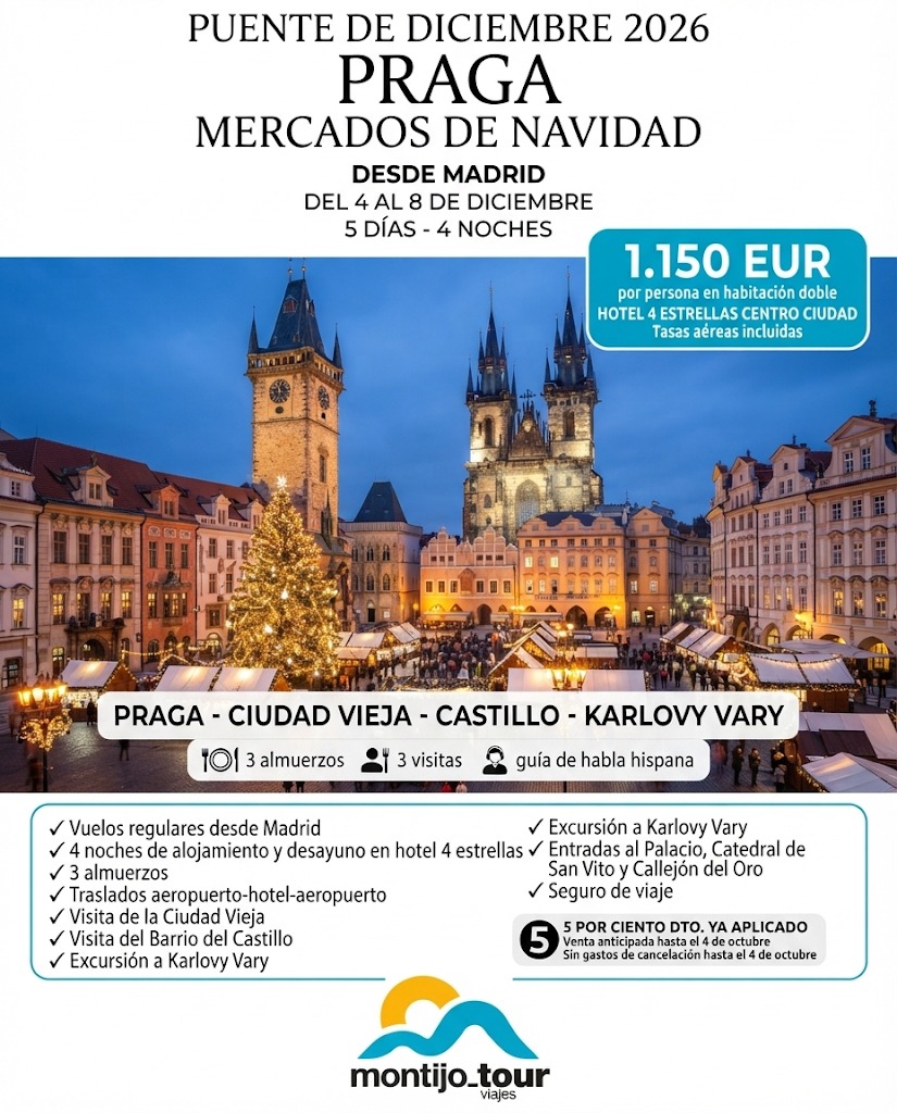 Praga, Puente Diciembre, Europa