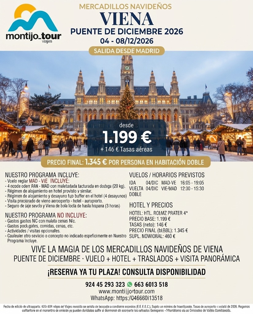 Viena, Mercadillo Navideño, Puent